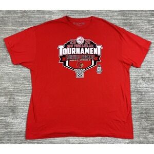 Louisville Cardinals Shirt Mens 2XL XXL Red 2020 ACC Basketball Shortsleeve